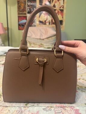 Classic Brown Leather Bag